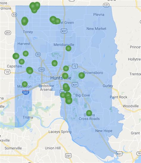hsv utilities power outage map